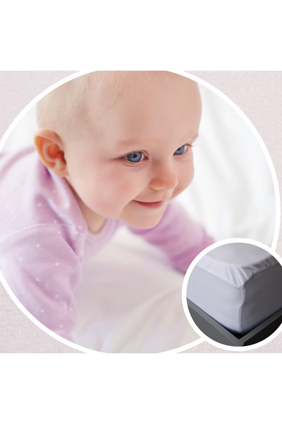 Bebek Fitted Soft Micro Yatak Koruyucu Bebek Fitted Soft Micro Yatak Koruyucu